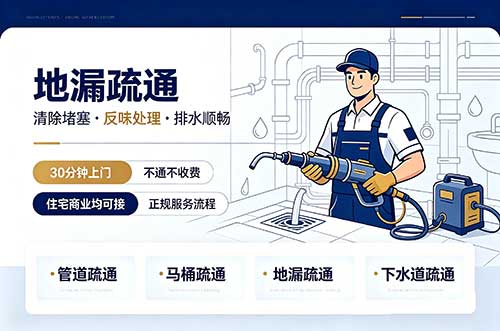 贺州地漏疏通