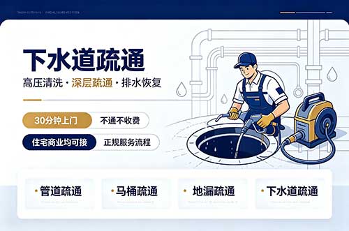 贺州下水道疏通